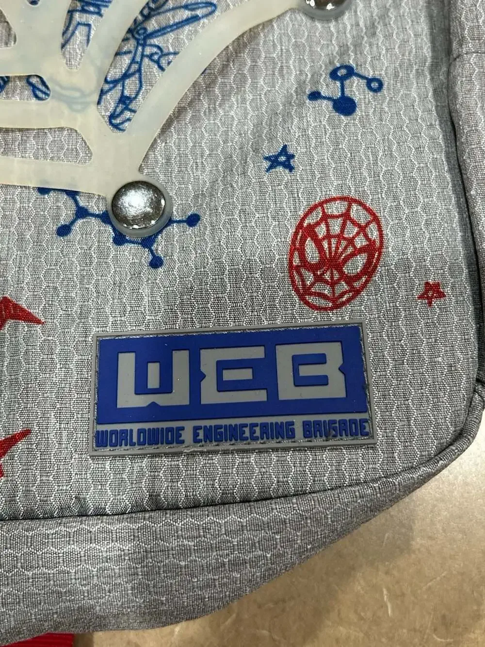 Disney Parks Marvel Avengers Campus Spider-Man WEB  Engineering Brigade Backpack